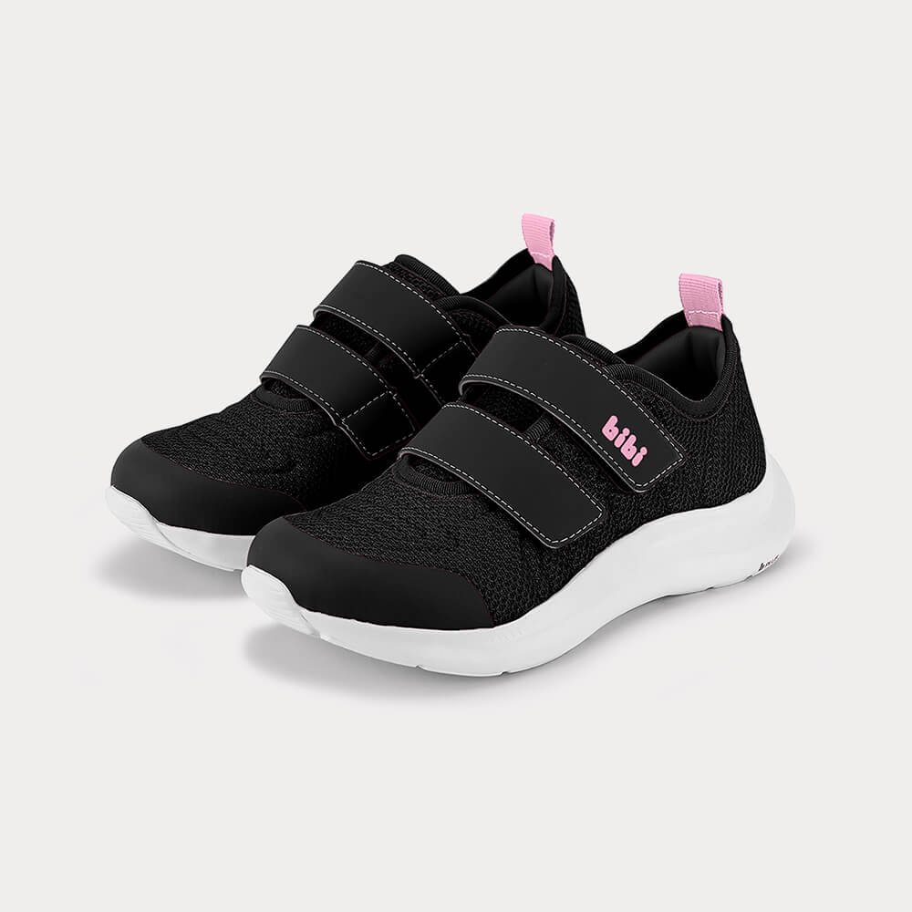 Tênis Infantil Bibi Action Preto com Rosa Preto/Rosa 2