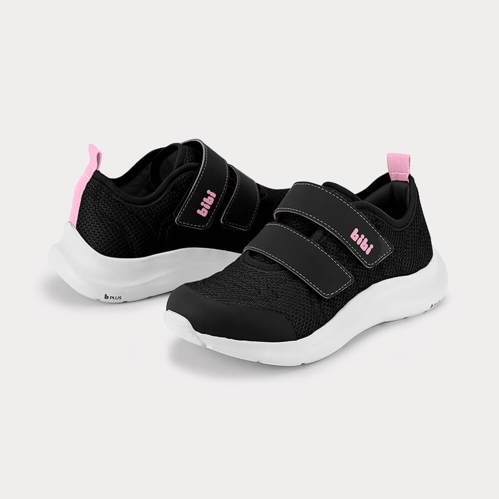 Tênis Infantil Bibi Action Preto com Rosa Preto/Rosa 3