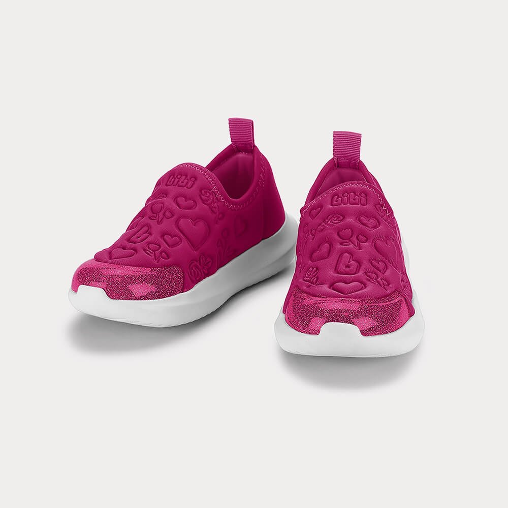 Tênis Infantil Bibi Flash Rosa com Glitter Rosa 3