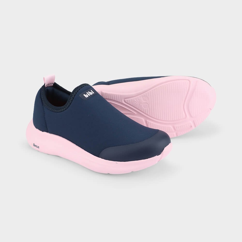 Tênis Infantil Bibi Action Azul Marinho com Rosa Azul Marinho 4