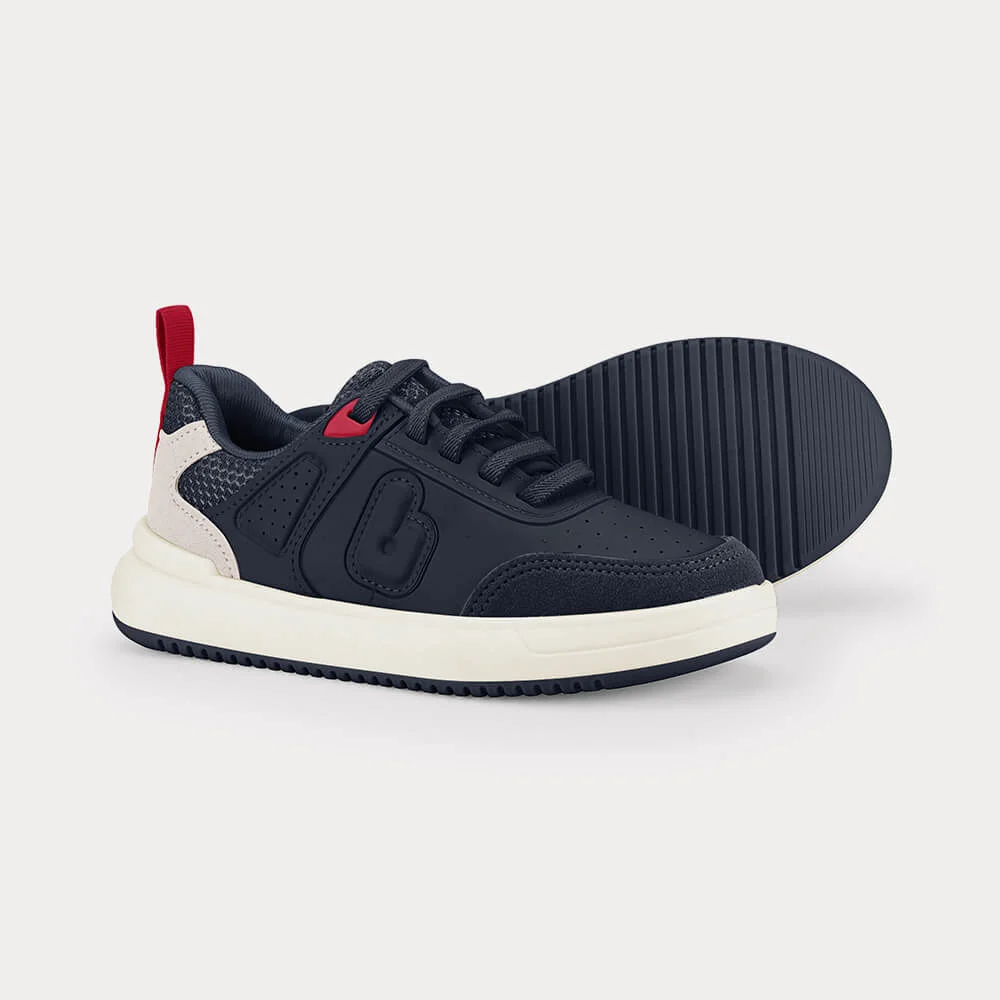 Tênis Infantil Bibi B College Azul Marinho com Vermelho Azul Marinho 4