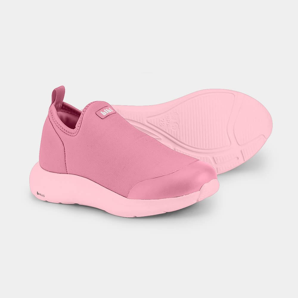 Tênis Infantil Bibi Action Rosa Rosa 4