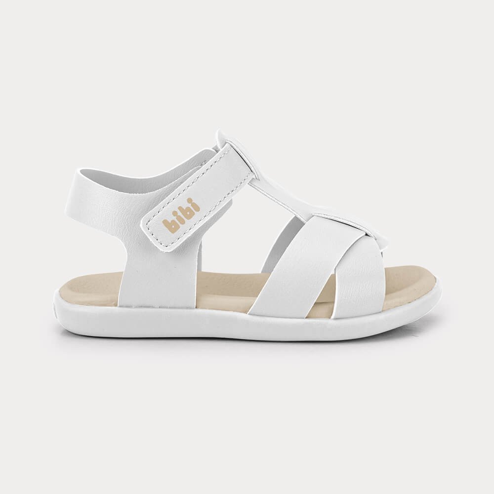 Sandália Infantil Bibi Baby Soft II Branca