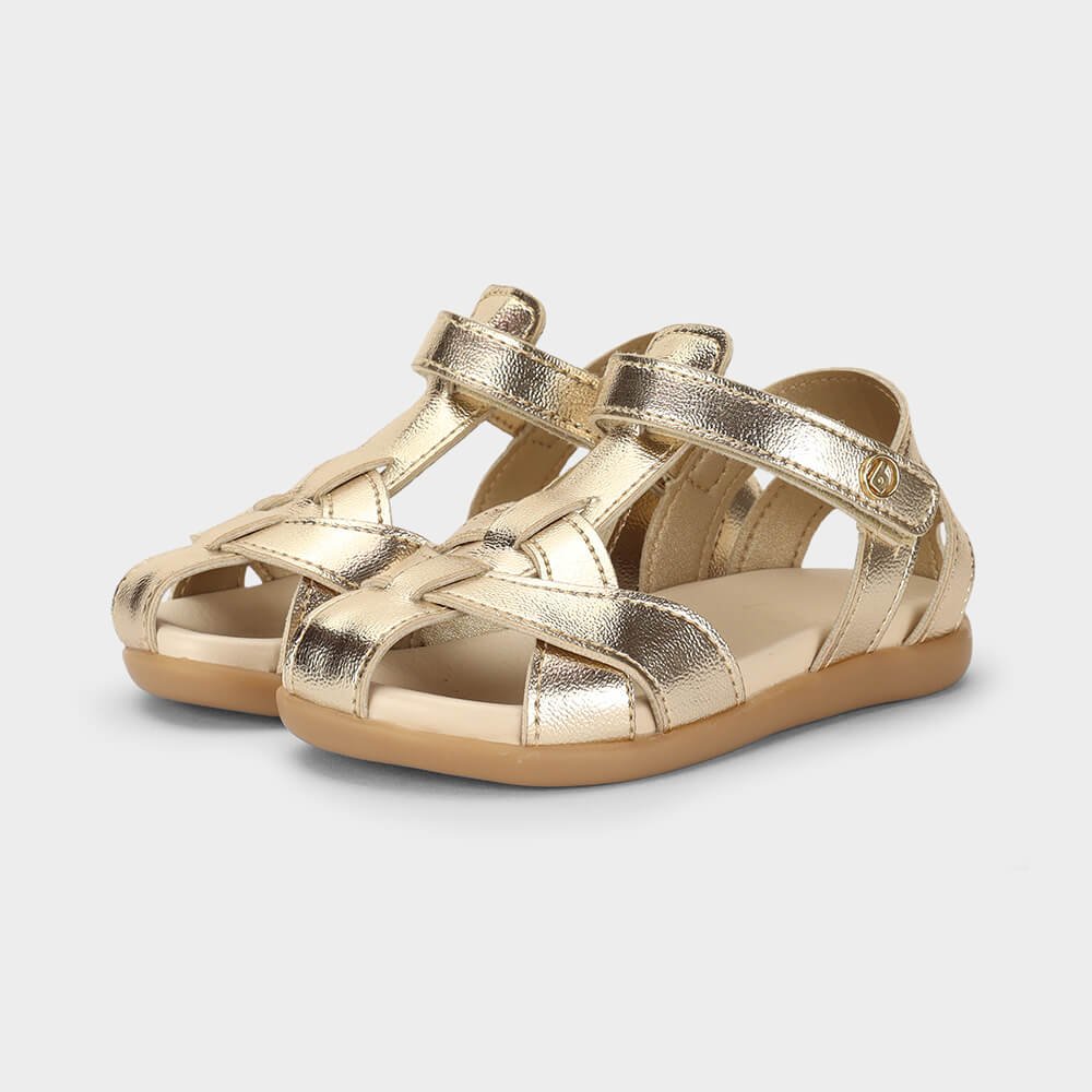Sandália Infantil Bibi Baby Soft II Dourada Dourado 2