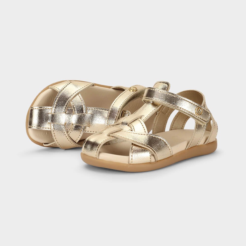 Sandália Infantil Bibi Baby Soft II Dourada Dourado 3