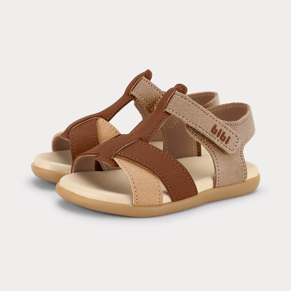 Sandália Infantil Bibi Baby Soft II Marrom Marrom 2