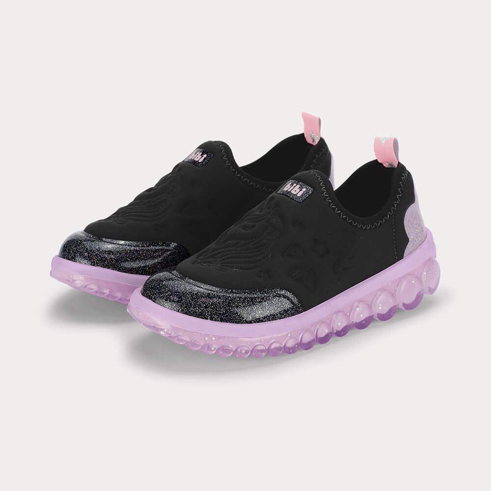 Tênis Infantil Bibi Roller 2.0 Preto de Unicórnio Preto 2
