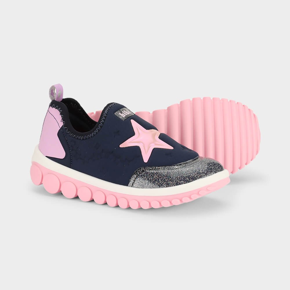 Tênis Infantil Bibi Roller 2.0 Azul Marinho de Estrelas Azul Marinho 4
