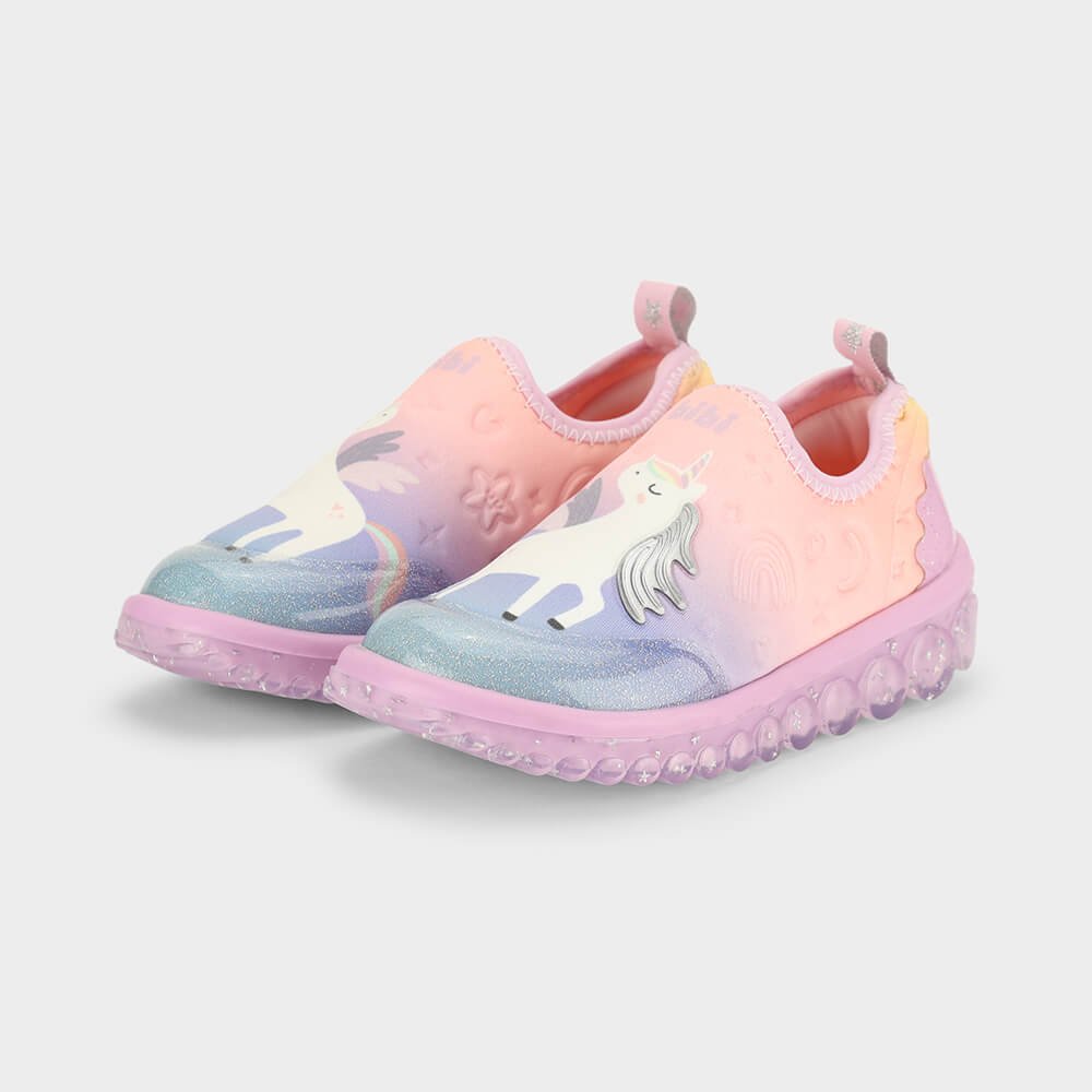 Tênis Infantil Bibi Roller 2.0 Rosa de Unicórnio Rosa 2