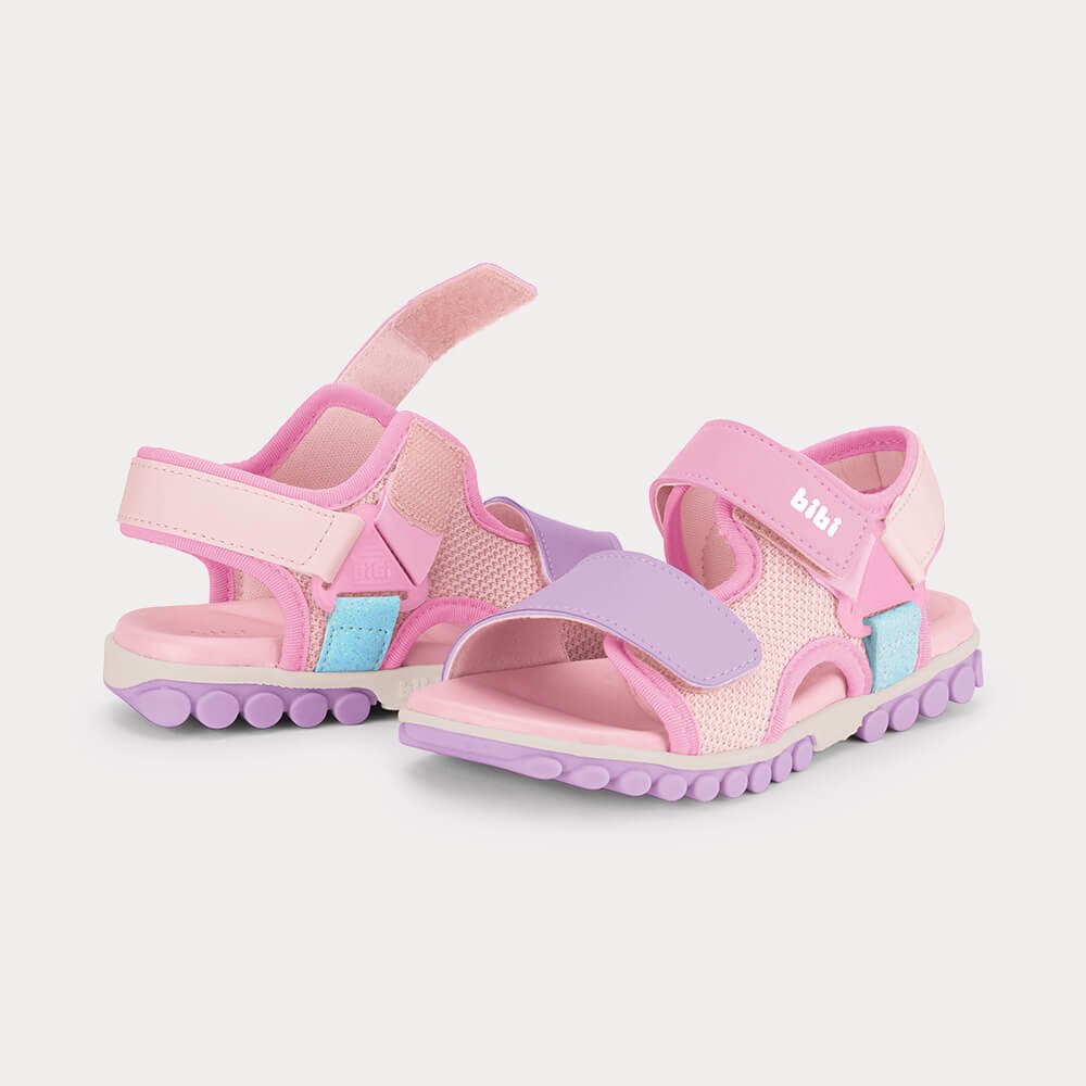 Sandália Infantil Bibi Summer Roller Sport 2.0 Rosa Rosa 3