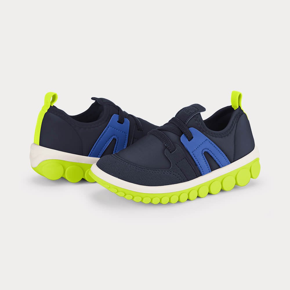 Tênis Infantil Bibi Roller 2.0 Azul com Verde Azul 3