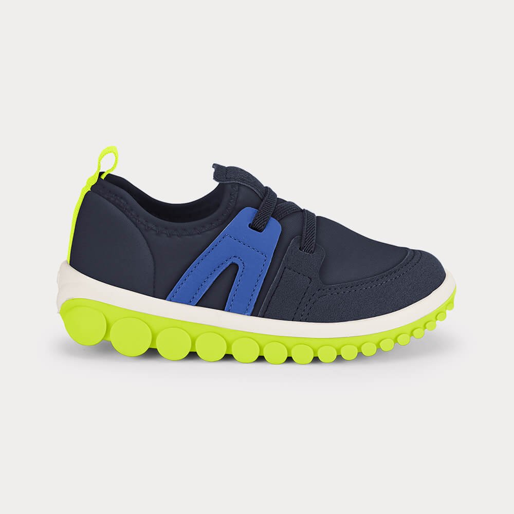 Tênis Infantil Bibi Roller 2.0 Azul com Verde