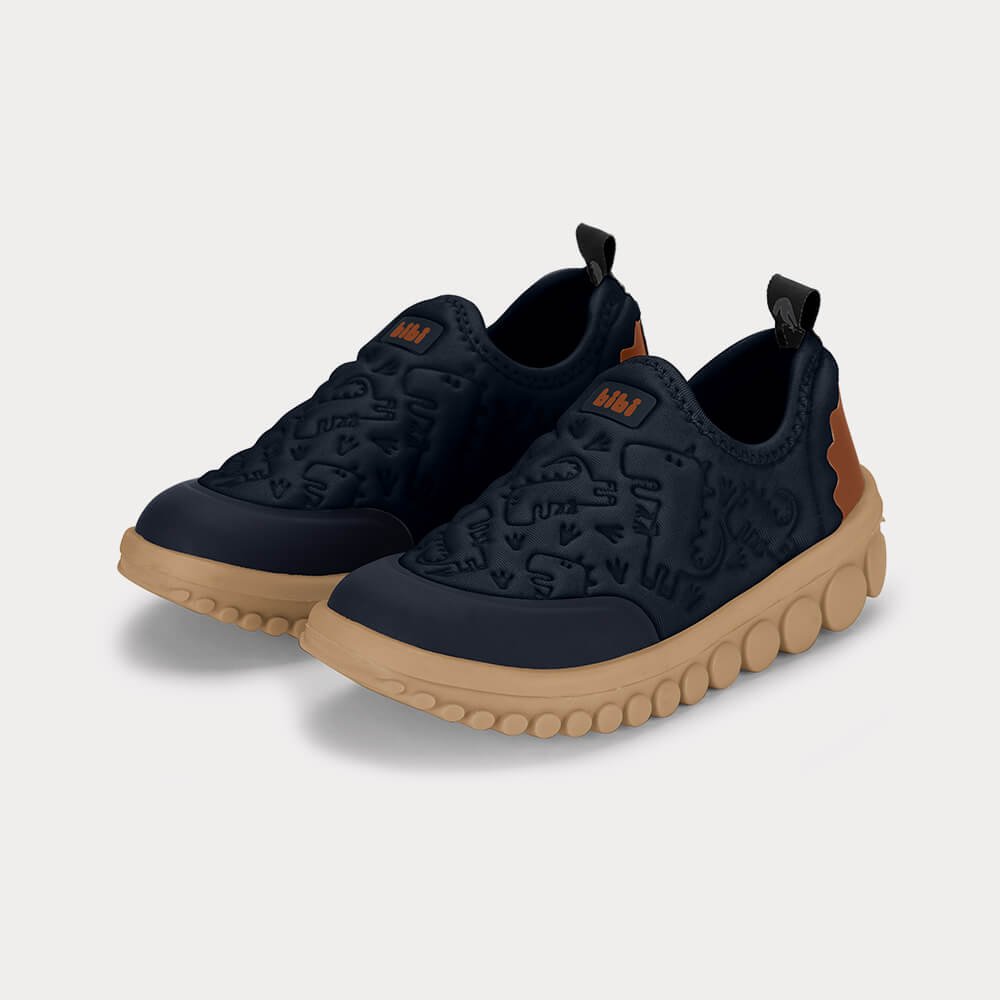 Tênis Infantil Bibi Roller 2.0 Azul de Dinossauro Azul Marinho 2