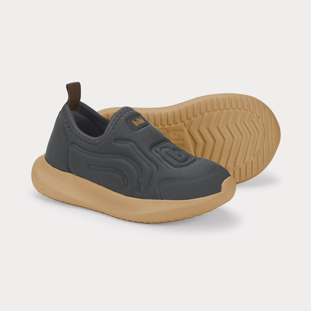 Tênis Infantil Bibi Flash Cinza com Marrom Cinza 4