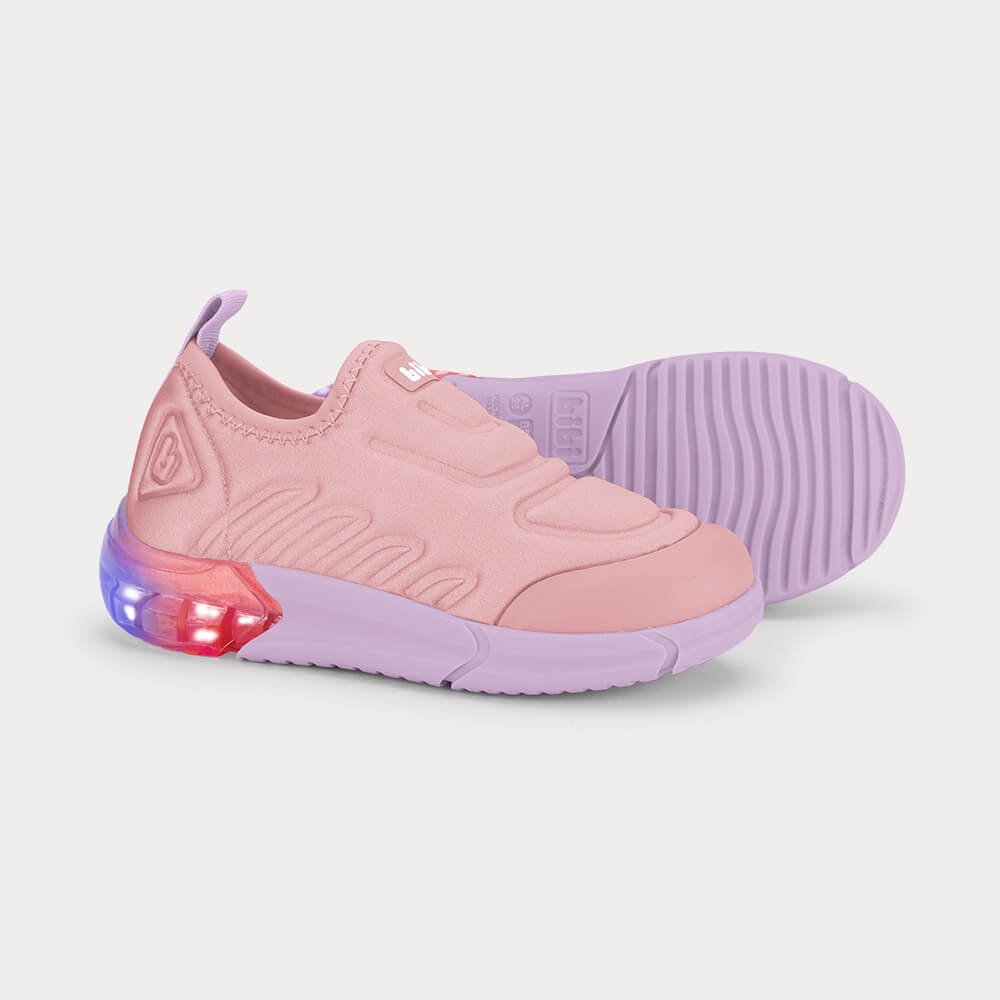 Tênis Infantil Bibi Space Rosa Rosa 4