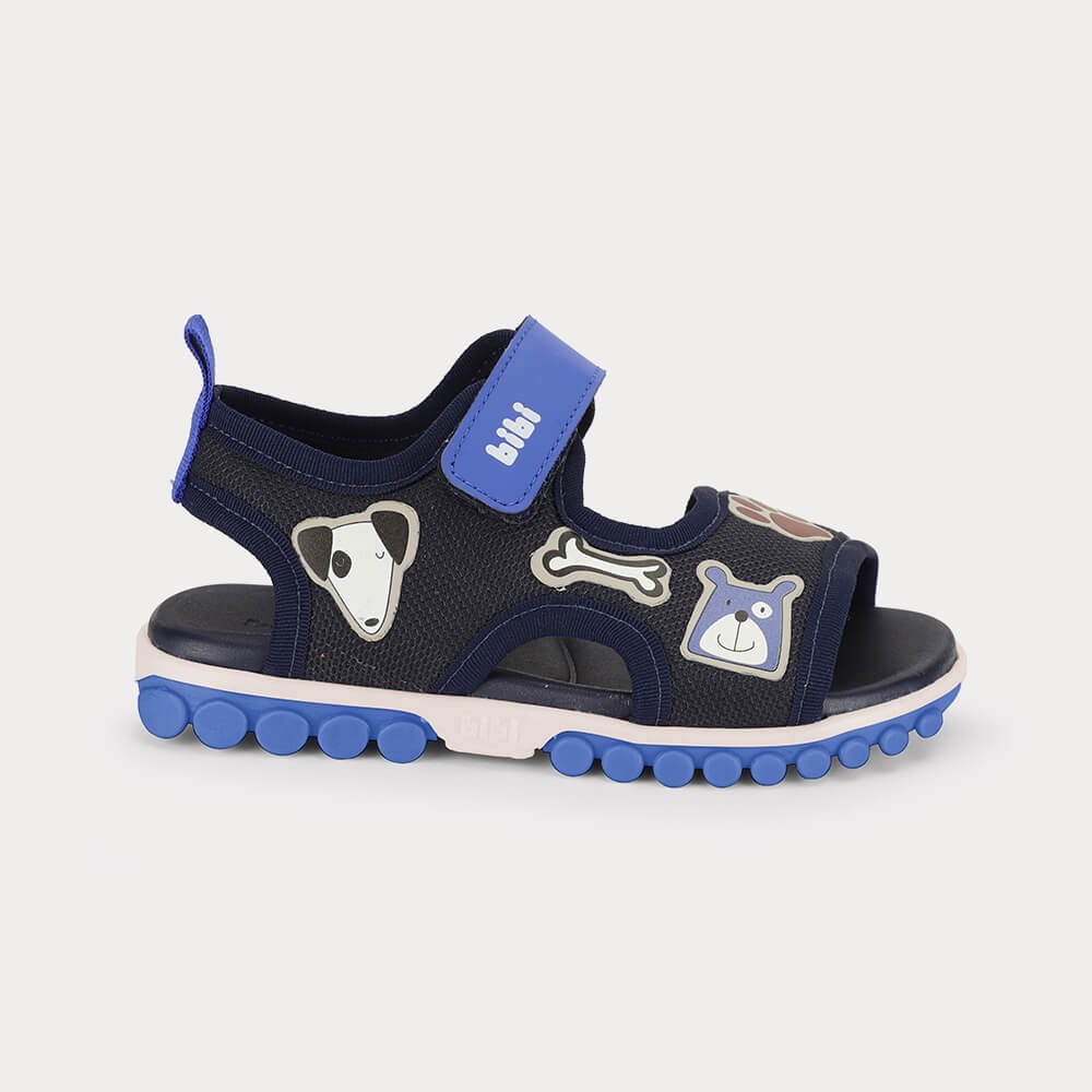 Sandália Infantil Bibi Summer Roller Sport 2.0 Azul de Cachorro
