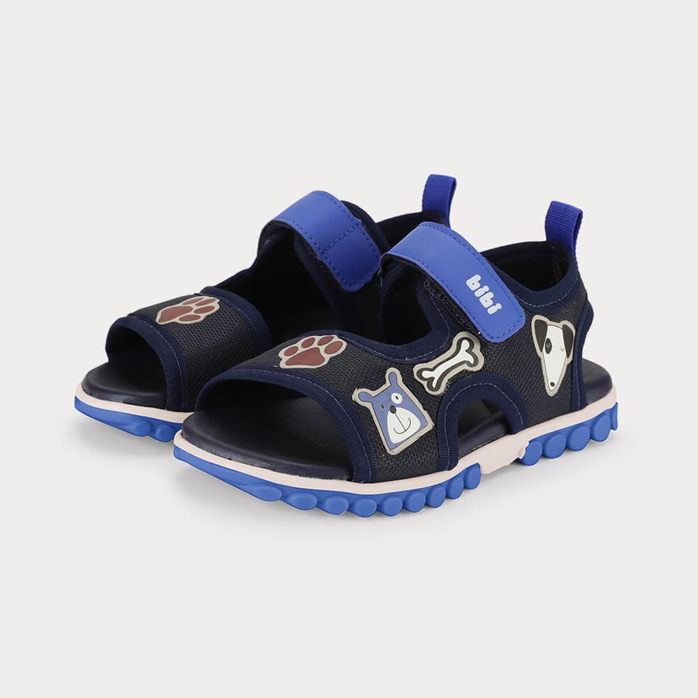 Sandália Infantil Bibi Summer Roller Sport 2.0 Azul de Cachorro Azul 2