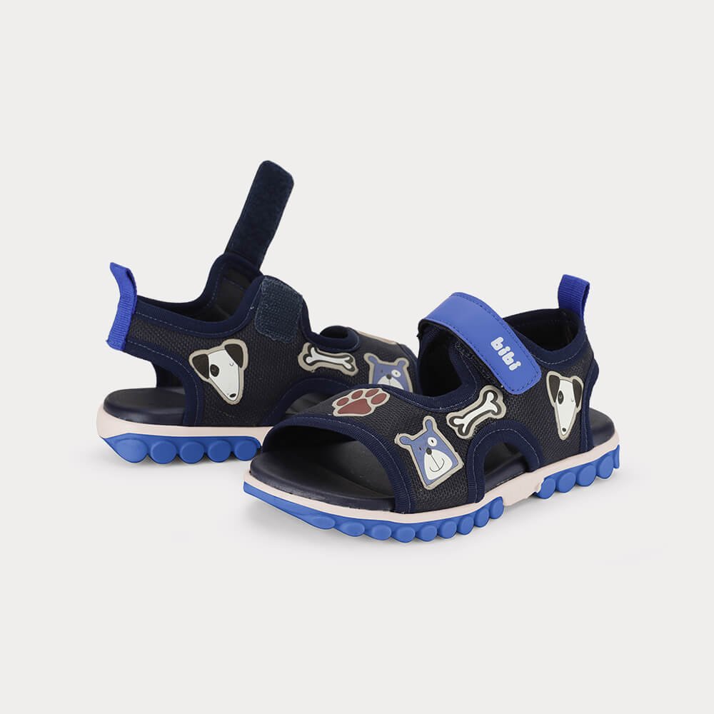 Sandália Infantil Bibi Summer Roller Sport 2.0 Azul de Cachorro Azul 3