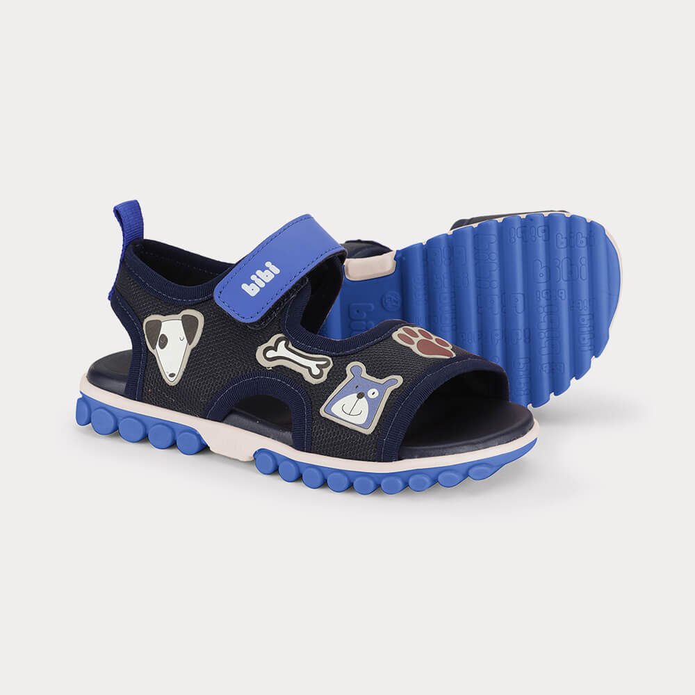 Sandália Infantil Bibi Summer Roller Sport 2.0 Azul de Cachorro Azul 4