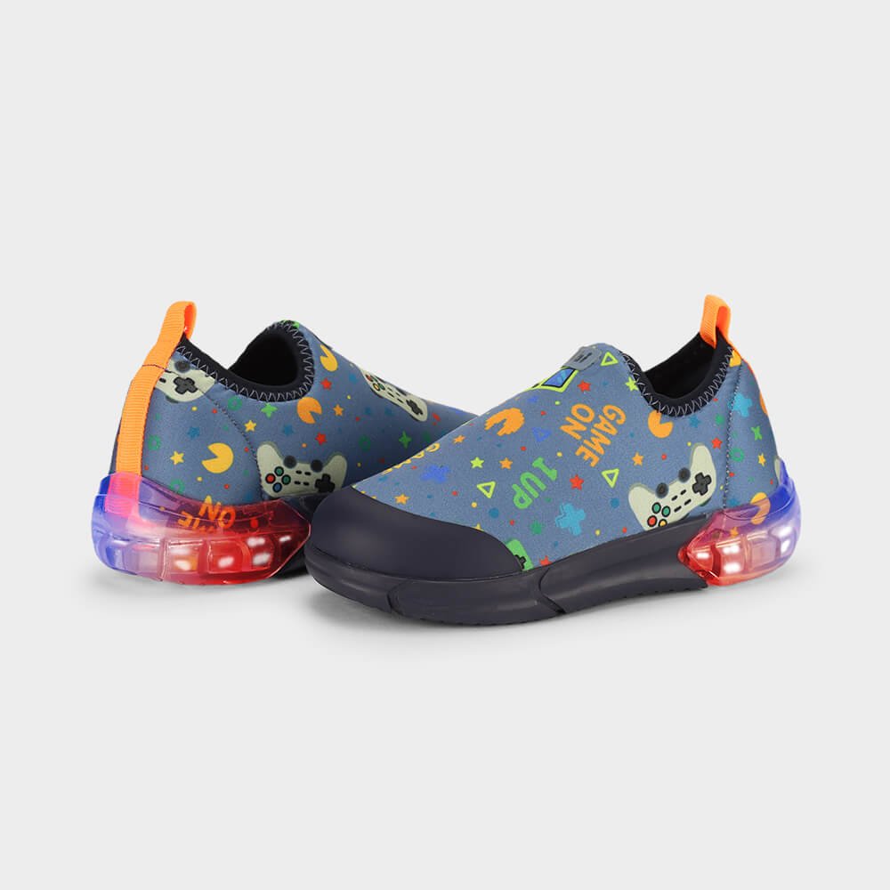 Tênis Infantil Bibi Space Azul de Games Azul 3