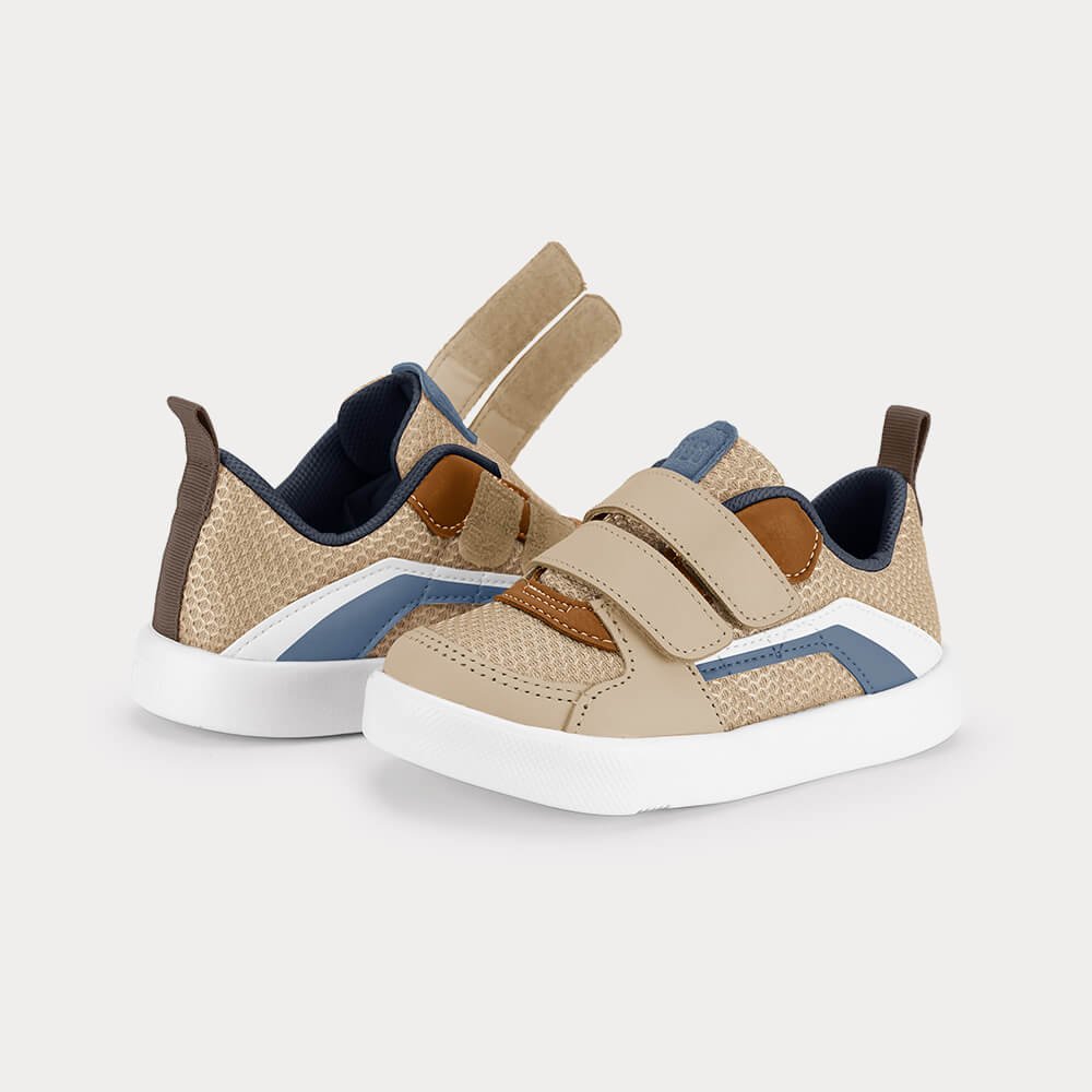 Tênis Infantil Bibi Agility Mini II Bege Bege 3