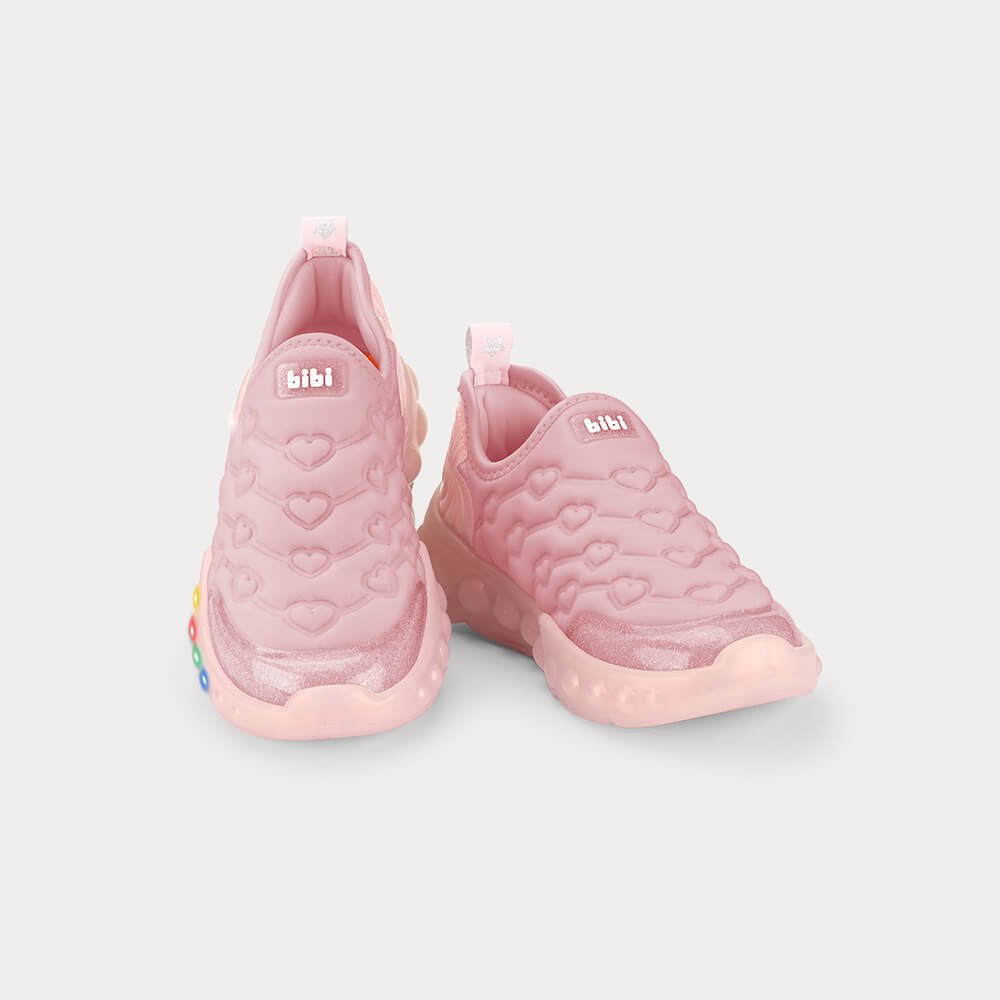 Tênis Infantil de Luz Bibi Roller Celebration 3.0 Rosa Rosa 3
