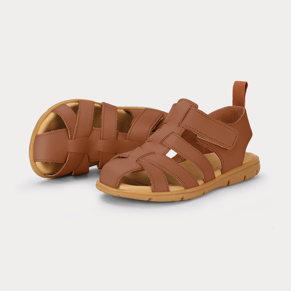 Sandália Infantil Bibi Sandals Kids Marrom Marrom 3