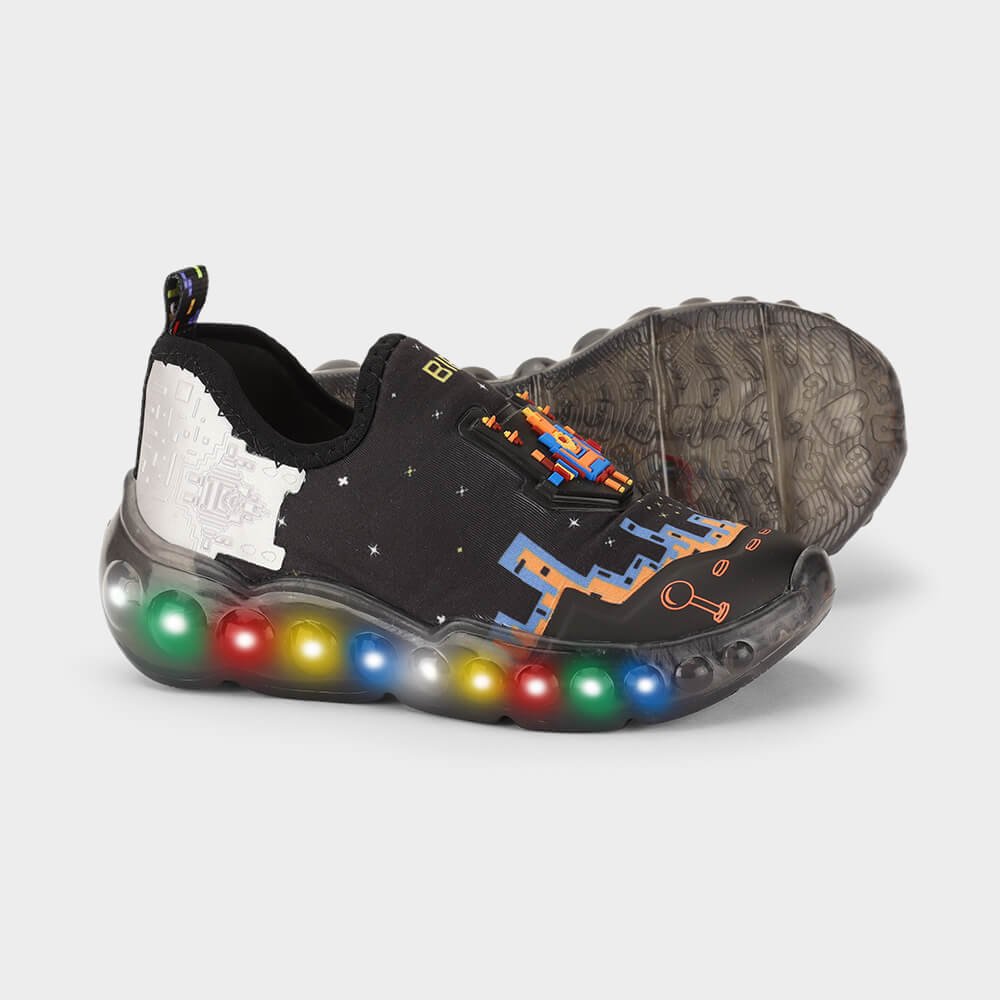 Tênis Infantil de Luz Bibi Roller Celebration 3.0 Preto 1252081 Preto 4