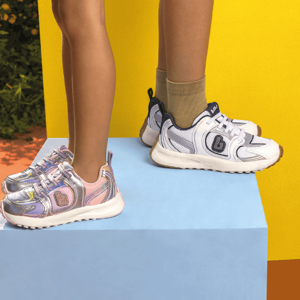 Tênis Infantil Bibi Jogging Branco com Azul Marinho Branco 3