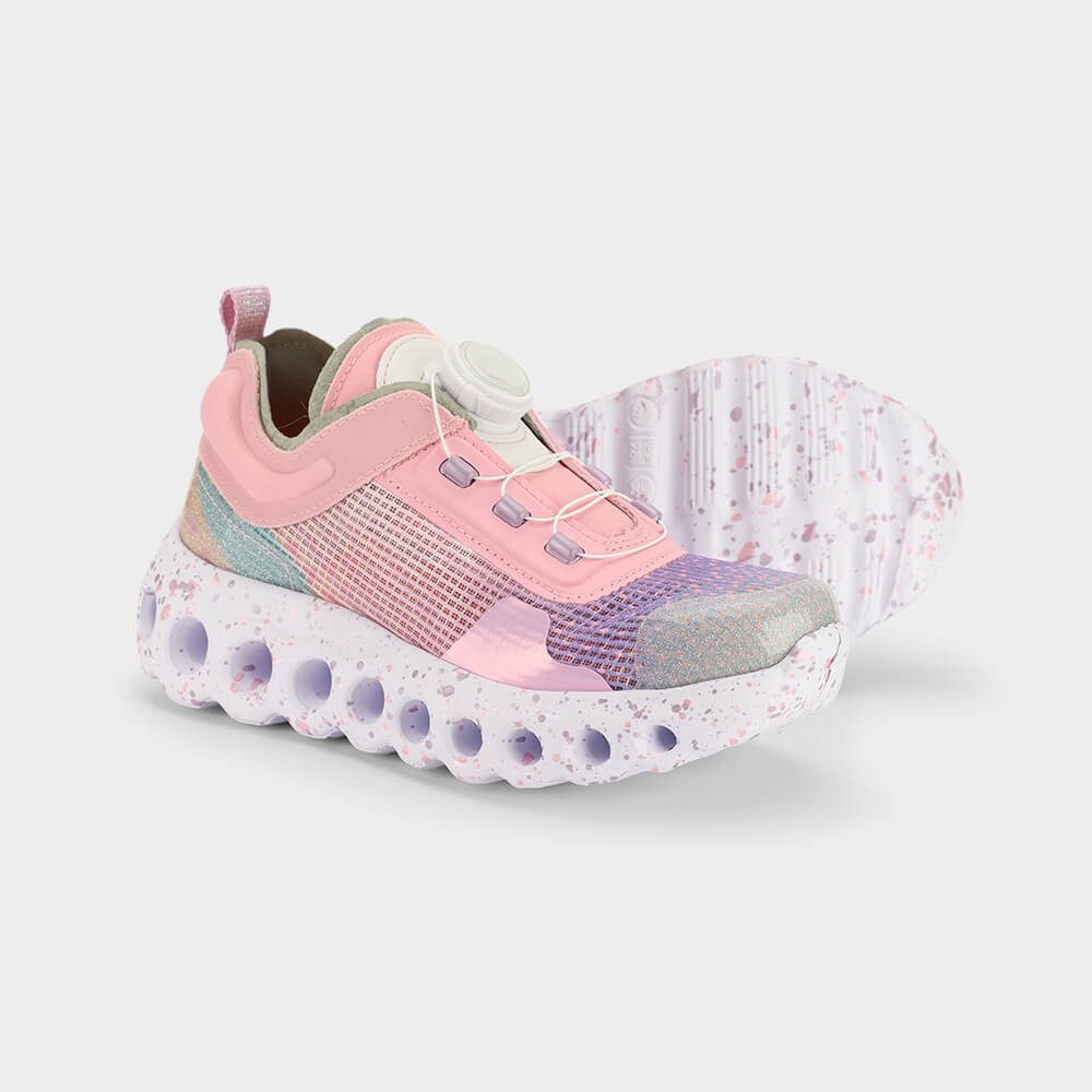 Tênis Infantil Bibi Roller Sport Rosa com Branco Rosa 4