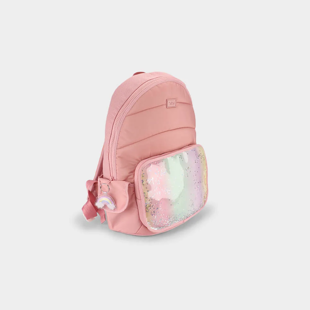 Mochila Escolar Infantil Bibi Rosa Rosa 2