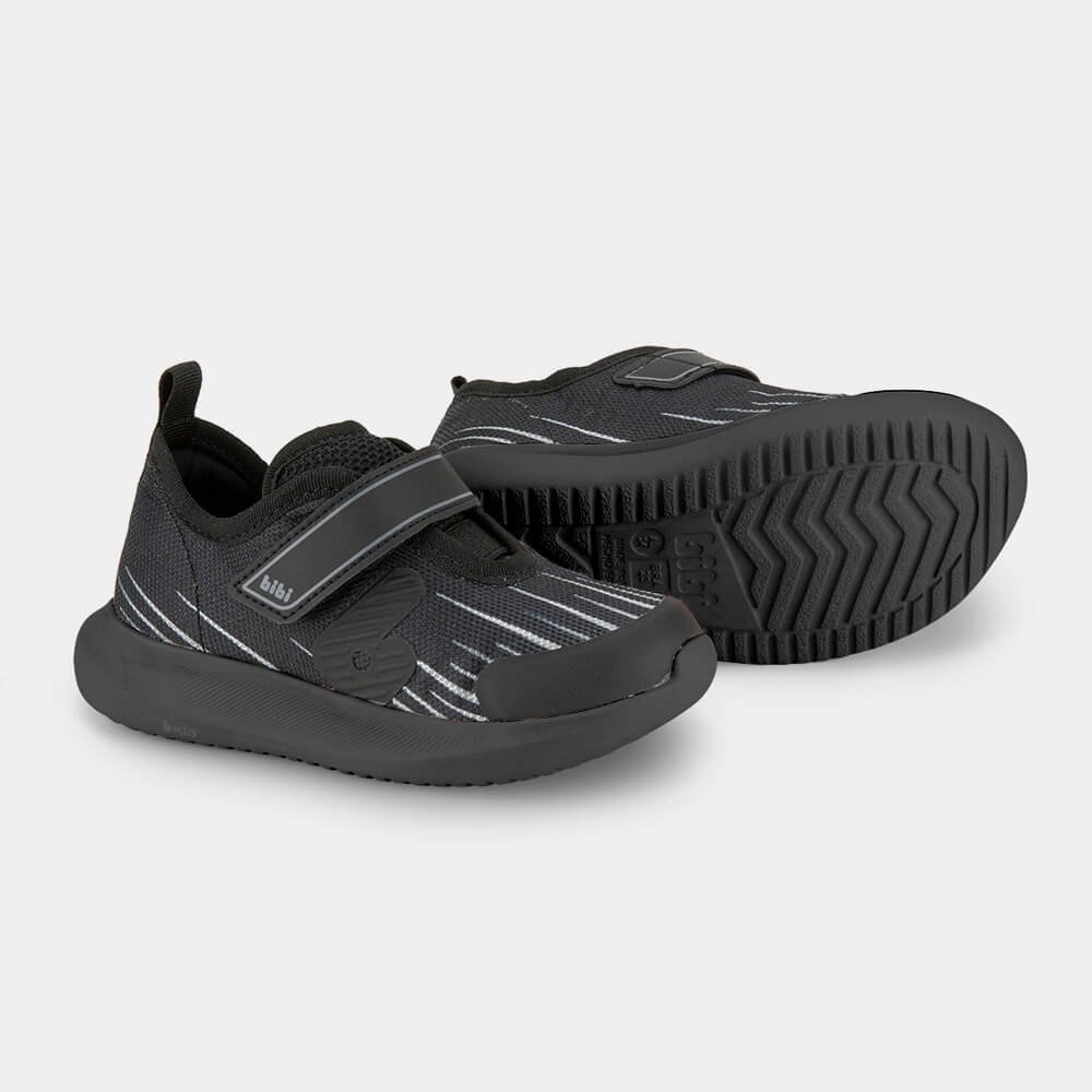 Tênis Infantil Bibi Flash Preto Preto 4