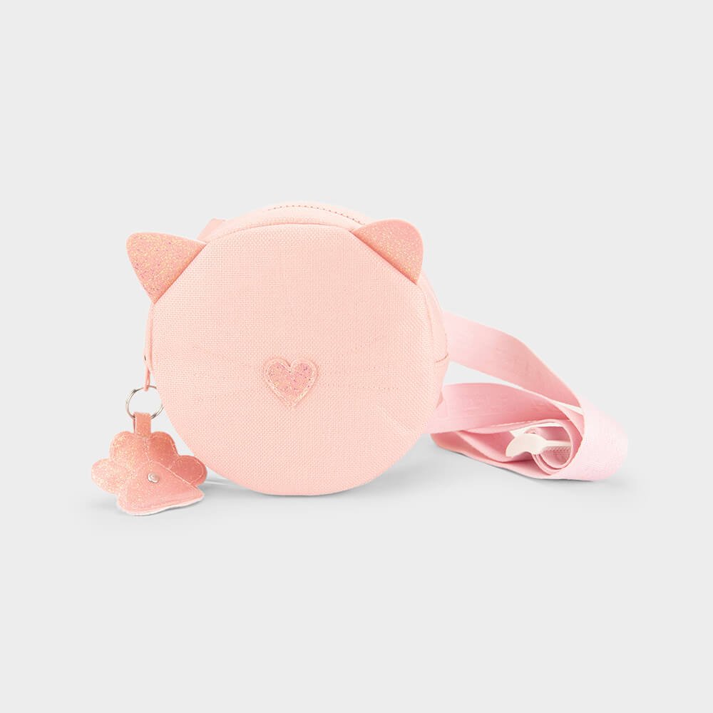 Bolsa Infantil Bibi Rosa de Coração