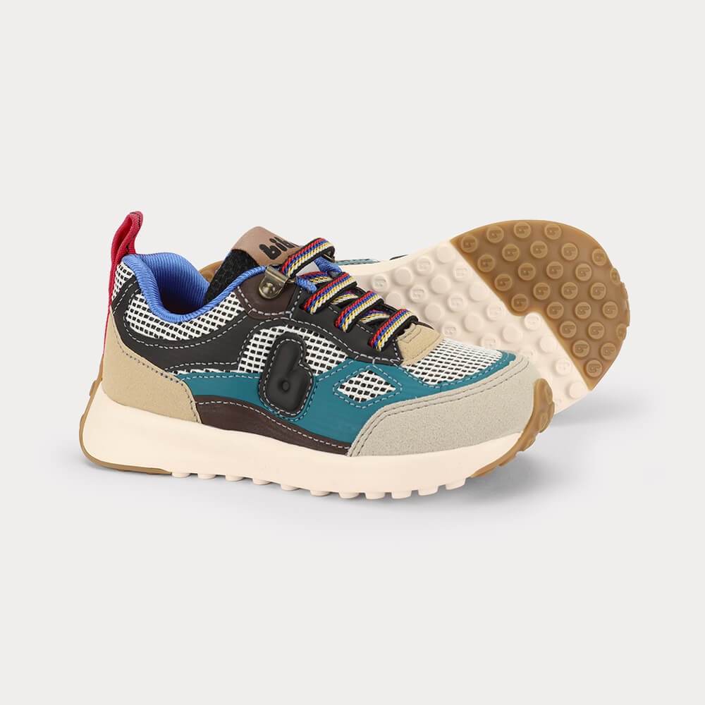 Tênis Infantil Bibi Jogging Cinza Multicores 4