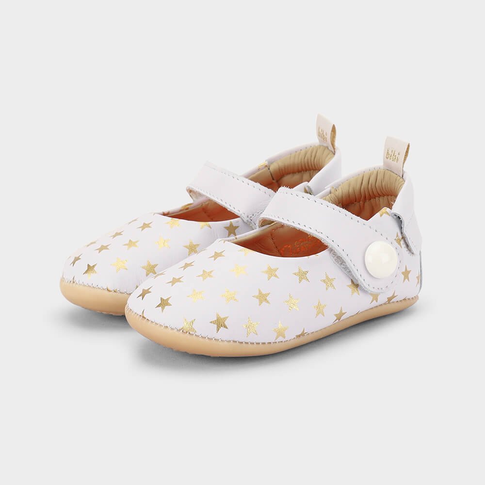 Sapatilha Infantil Bibi Afeto 2.0 Branca Estrelada Branco 2