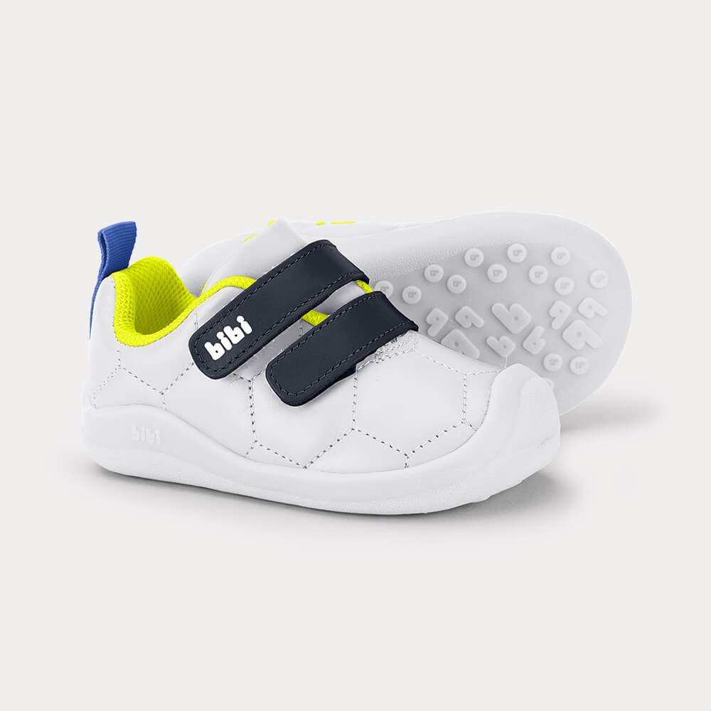 Tênis Infantil Bibi Fisioflex 5.0 Branco com Azul Branco 4