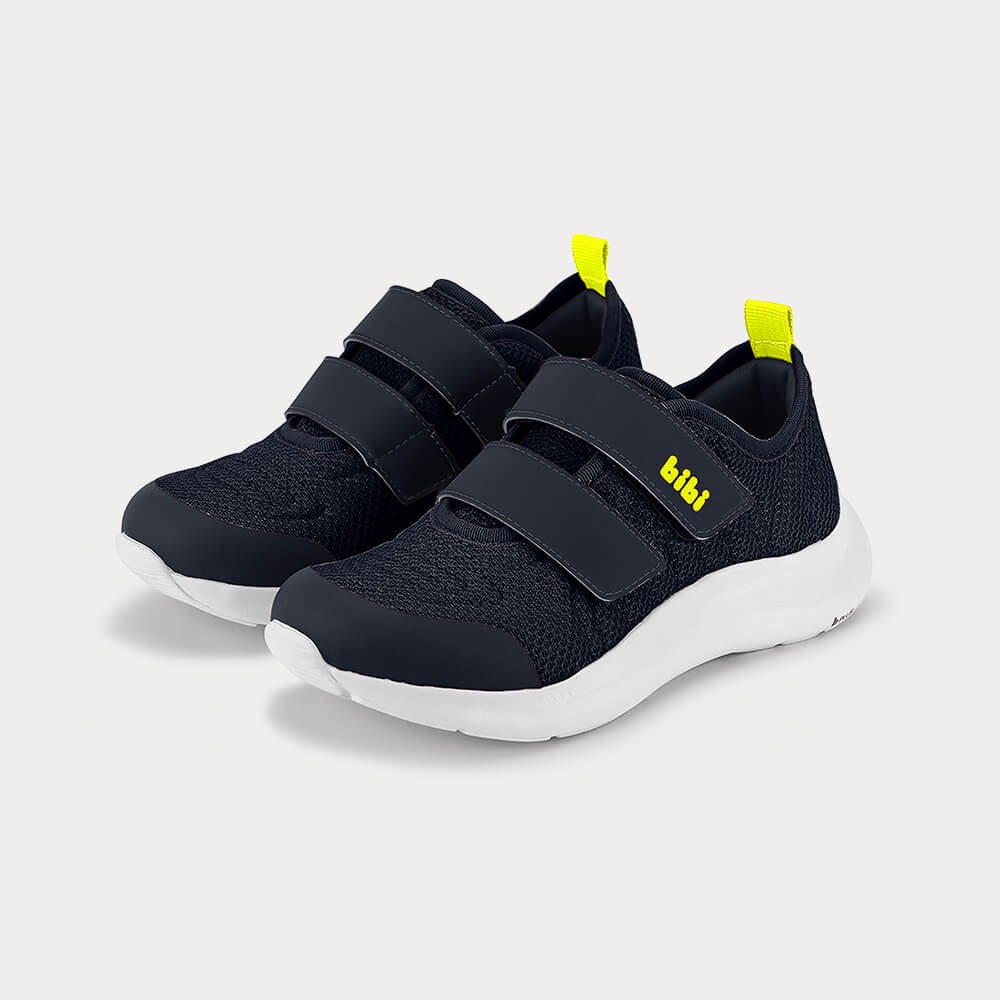 Tênis Infantil Bibi Action Azul Marinho com Amarelo Azul Marinho 2
