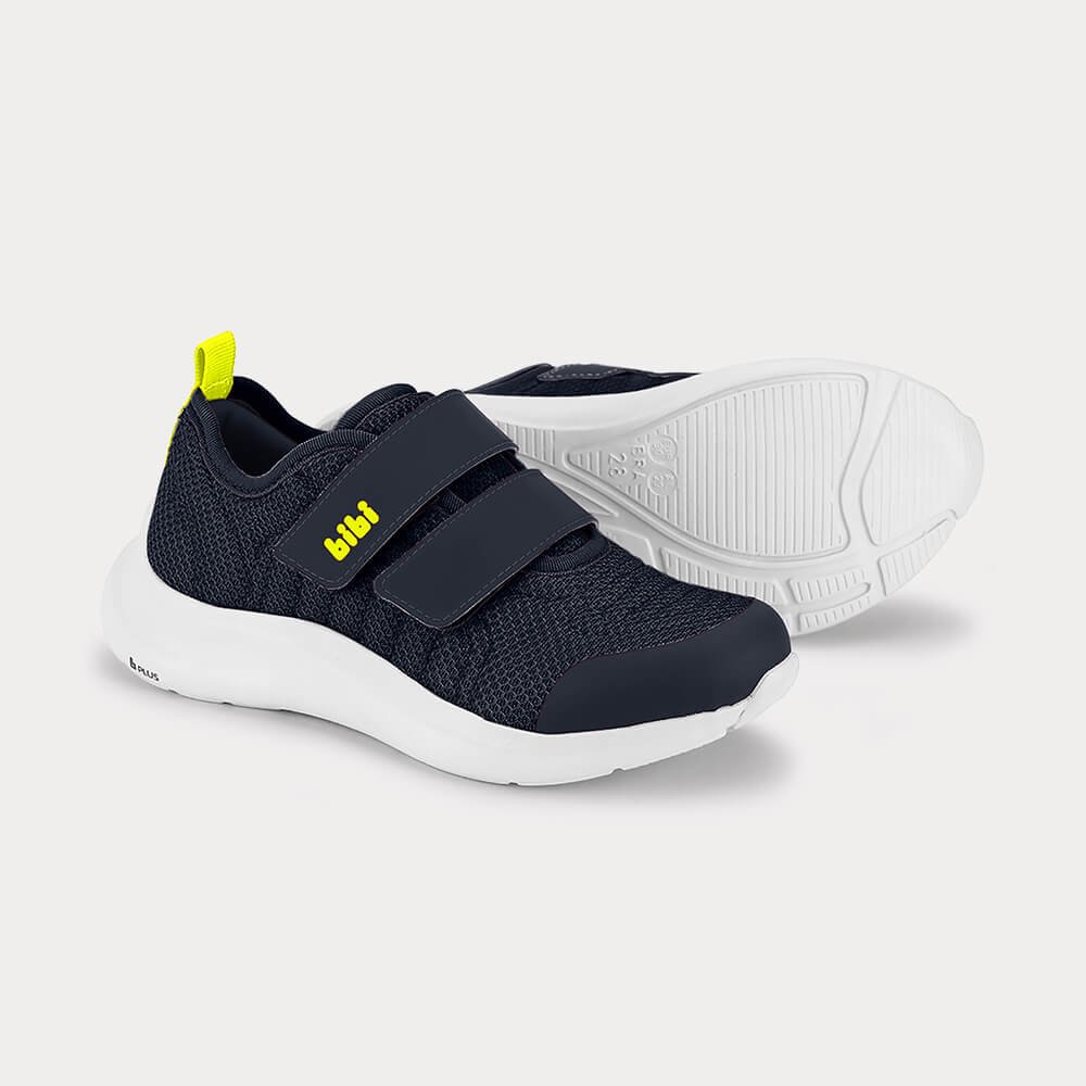 Tênis Infantil Bibi Action Azul Marinho com Amarelo Azul Marinho 4
