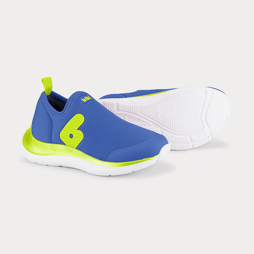 Tênis Infantil Bibi Action Azul com Verde Azul 3