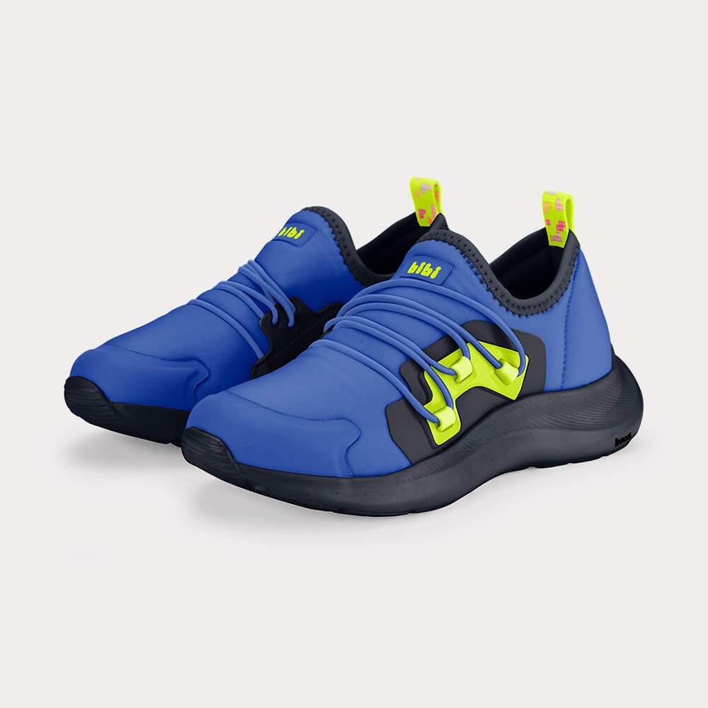 Tênis Infantil Bibi Action Azul com Verde Azul 2