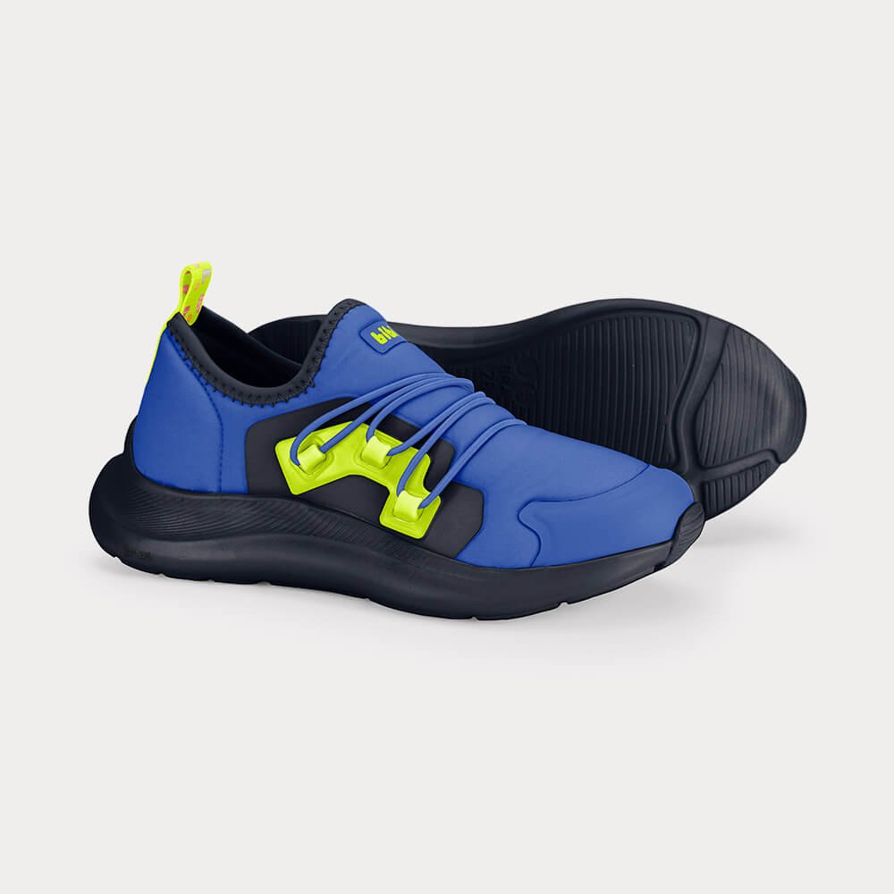 Tênis Infantil Bibi Action Azul com Verde Azul 4