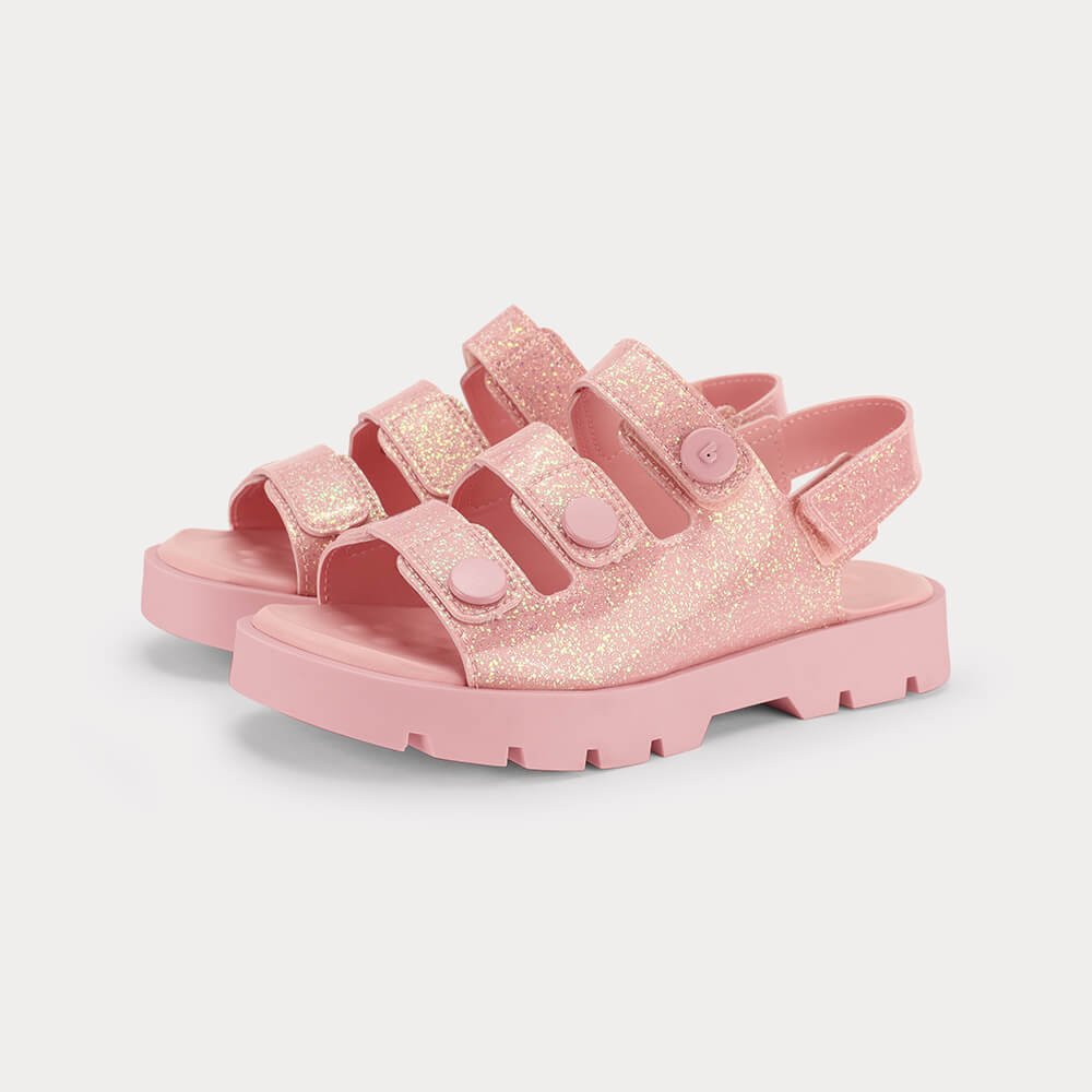 Sandália Infantil Bibi Plataforma 2.0 Rosa Rosa 2
