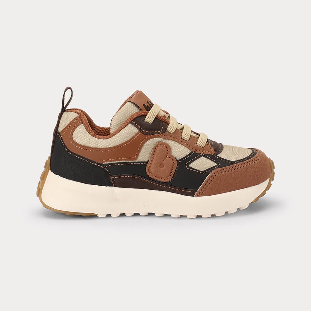 Tênis Infantil Bibi Jogging Kids Marrom