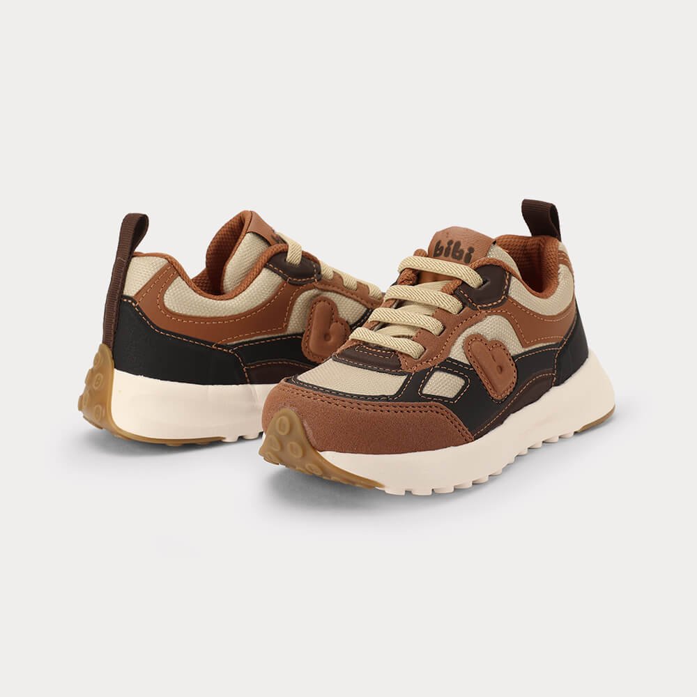 Tênis Infantil Bibi Jogging Kids Marrom Marrom 3
