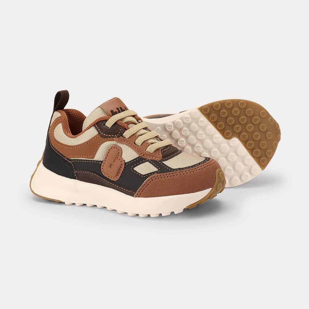 Tênis Infantil Bibi Jogging Kids Marrom Marrom 4