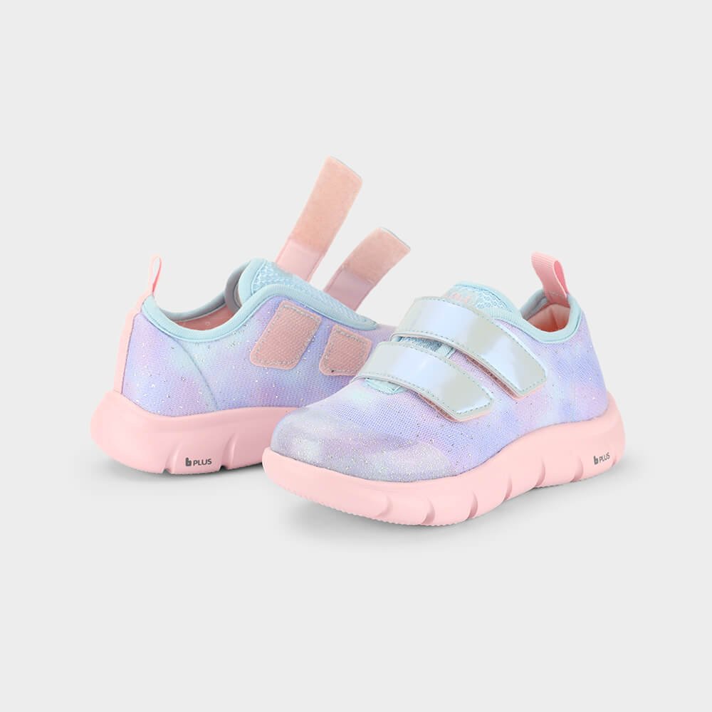 Tênis Infantil Bibi Energy Baby 2.0 Tie Dye Azul/Rosa 3
