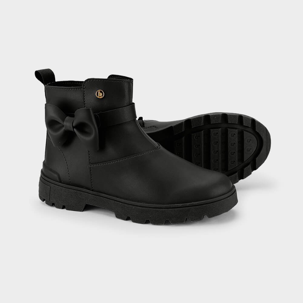 Bota Infantil Bibi Urban Coturno Preta