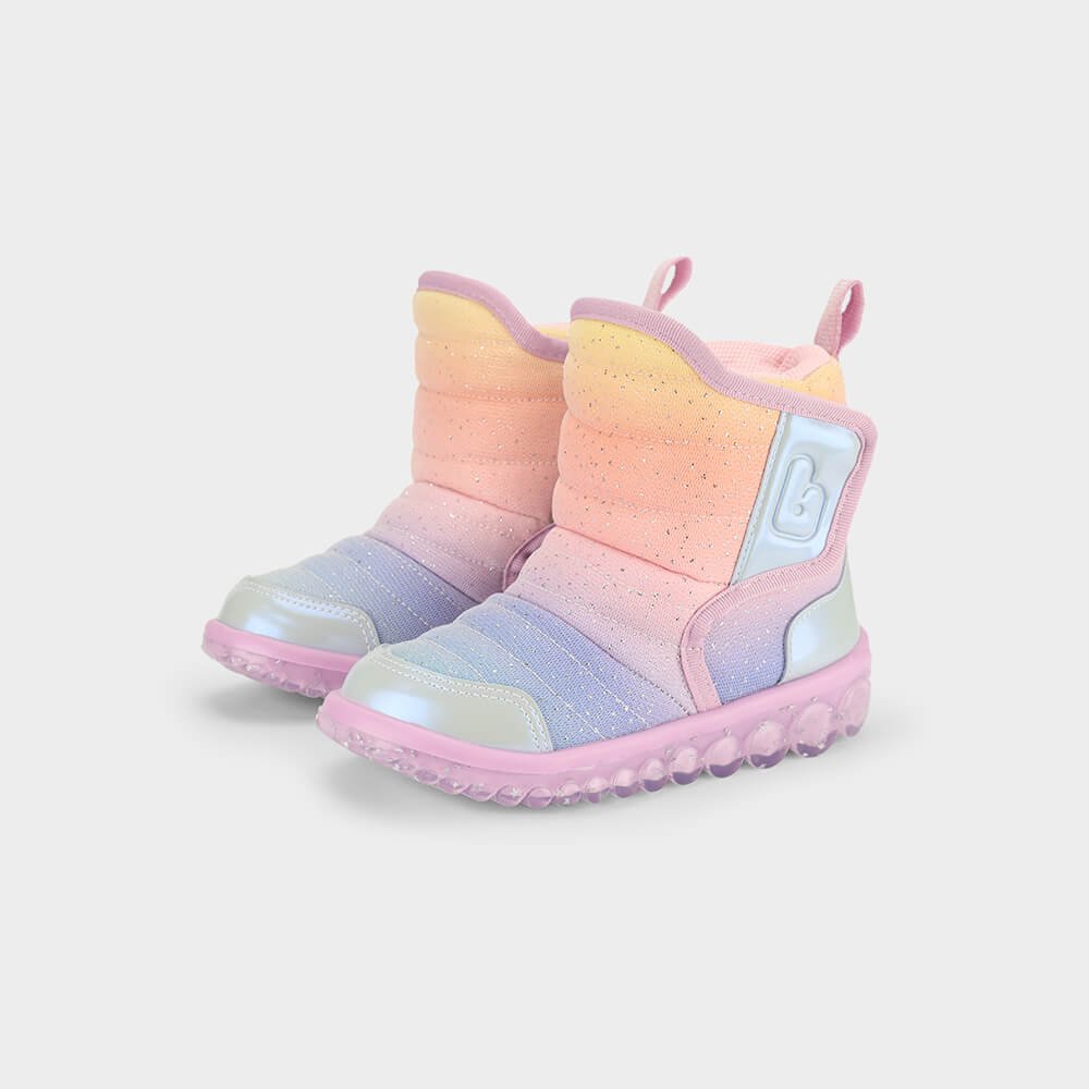 Bota Infantil Bibi Roller 2.0 Rosa com Lilás Rosa 2