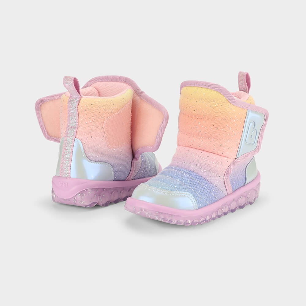 Bota Infantil Bibi Roller 2.0 Rosa com Lilás Rosa 3