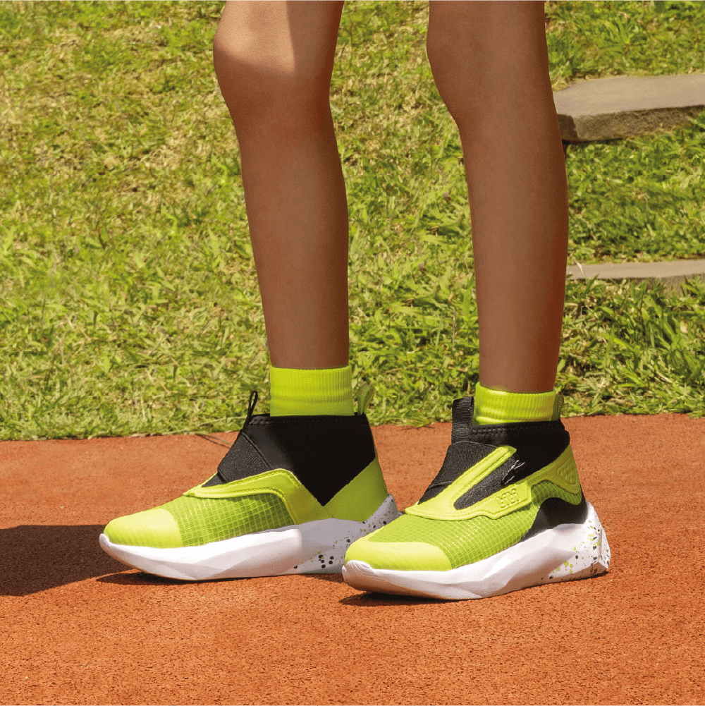 Abotinado Infantil Bibi Evolution 2.0 Preto com Verde Verde/Preto 2